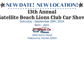 13th Annual Satellite Beach Lions Club Car Show